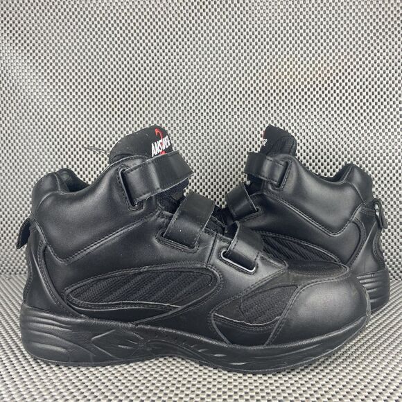 Apis Answer 2 551-1 Sneakers Mens 10XW Black Leather Therapeutic Athletic Boots main image 5